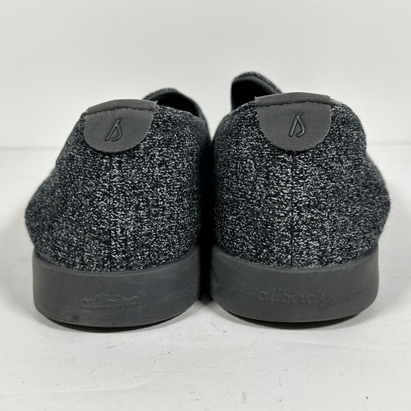 Allbirds Wool Loungers Shoes Men\'s 12 Gray Black Merino Loafer Slipper Slip On main image 8